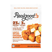Realgood Foods Co. Frozen Gluten-Free Lightly Breaded Chicken Nuggets