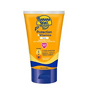 Banana Boat Protection + Vitamins Face Sunscreen Lotion - SPF 50+