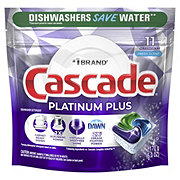 Cascade Platinum Plus ActionPacs Dishwasher Detergent - Fresh