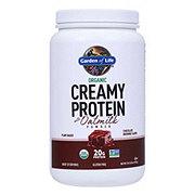 Garden of Life Organic Creamy 20g Protein with Oatmilk Powder - Chocolate Brownie