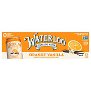 Waterloo Orange Vanilla Sparkling Water 12 pk Cans