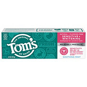 Tom's of Maine Sensitive + Whitening Toothpaste - Soothing Mint