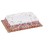 Baker Maid Buttercream White Birthday Cake