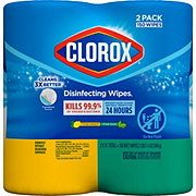 Clorox Disinfecting Bleach Free Cleaning Wipes Value 2 Pack