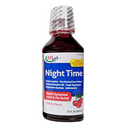 AP Safe Night Time Cold & Flu Relief Liquid - Cherry