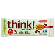 think! Plant-Based High 13g Protein Bar - Peanut Butter Chocolate Chip