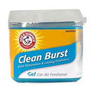 Arm & Hammer Gel Car Air Freshener - Clean Burst