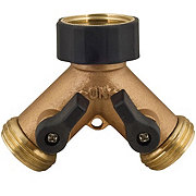 Melnor Metal 2-Way Hose Connector