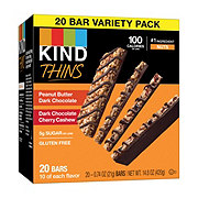Kind Thins Variety Pack Bars - Peanut Butter & Cherry Cashew