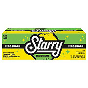 Starry Zero Sugar Lemon Lime 12 oz Cans