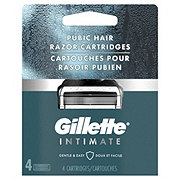 Gillette Intimate Pubic Hair Razor Cartridges