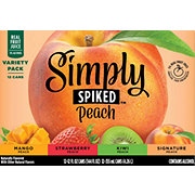 Simply Spiked Peach Variety Pack 12 oz Cans