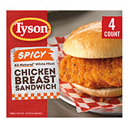Tyson Spicy Chicken Breast Frozen Sandwiches