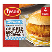Tyson Original Chicken Breast Frozen Sandwiches