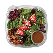 Meal Simple by H-E-B Strawberry Pecan Side Salad & Balsamic Vinaigrette