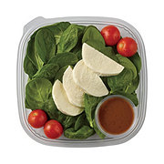 Meal Simple by H-E-B Spinach Caprese Side Salad & Balsamic Vinaigrette