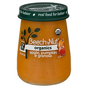 Beech-Nut Organics Stage 2 Baby Food - Apple Pumpkin & Granola