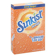 Sunkist Orange Zero Sugar Singles to Go Drink Mix