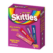 Skittles Zero Sugar Singles to Go Variety Pack - Wild Berry