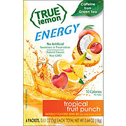 True Lemon Energy Drink Mix - Tropical Fruit Punch