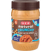 H-E-B Natural 7g Protein Crunchy Peanut Butter