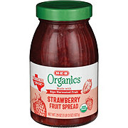 H-E-B Organics Strawberry Fruit Spread - Texas Size Pack