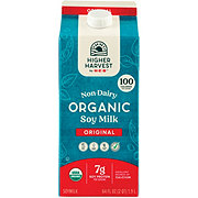 Higher Harvest by H-E-B Organic Non-Dairy Soy Milk – Original