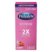 Pedialyte Fast Hydration Electrolyte Packets - Strawberry