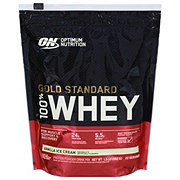Optimum Nutrition Gold Standard 100% Whey Protein Powder - Vanilla Ice Cream