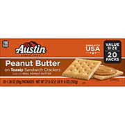 Austin Peanut Butter on Toasty Sandwich Crackers