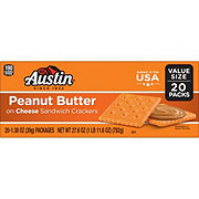 Austin Peanut Butter on Cheese Sandwich Crackers
