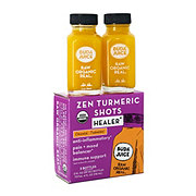 Buda Juice Organic Zen Orange Turmeric Cold-Pressed Shots, 2 ct