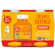 Just Made Orange Defense Immunity Cold-Pressed Juice