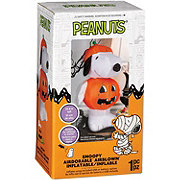 Gemmy Peanuts Pumpkin Snoopy Halloween Airdorable Airblown Inflatable