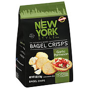 New York Style Bagel Crisps - Garlic Parmesan