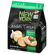 New York Style Bagel Crisps - Roasted Garlic