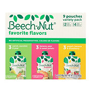 Beech-Nut Favorite Flavors Pouches - Variety Pack