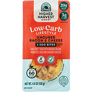 Higher Harvest by H-E-B Low-Carb Lifestyle Egg Bites – Uncured Bacon & Cheese