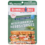 Bumble Bee Wild Caught Tuna Pouch - Mediterranean Herbs & Spice