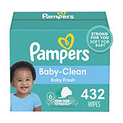Pampers Fresh Scented Baby Wipes 6 Pk
