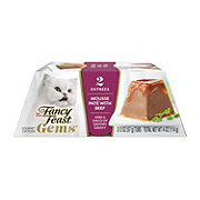 Fancy Feast Fancy Feast Gems Pate Cat Food Mousse With Beef and a Halo of Savory Gravy