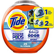 Tide Power PODS Febreze Sport Active Fresh HE Laundry Detergent Pacs