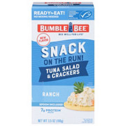 Bumble Bee Snack On the Run Ranch Tuna Salad & Crackers