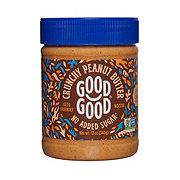 Good Good No Sugar Added Crunchy Peanut Butter
