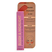 Makeup Revolution Double Ended Blush & Highlight Stick - Coral Dew