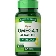 Nature's Truth Vegan Omega-3 Algae Oil Softgels