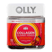Olly Collagen Gummy Rings - Peach Bellini