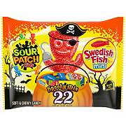 Sour Patch Kids & Swedish Fish Spooky Mix Treat Size Halloween Candy