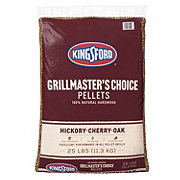 Kingsford 100% Natural Hardwood Grillmaster's Choice Wood Pellets - Hickory, Cherry and Oak