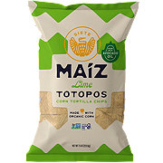 Siete Corn Tortilla Chips Maiz Totopos - Lime